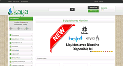 Desktop Screenshot of kayashop.ch